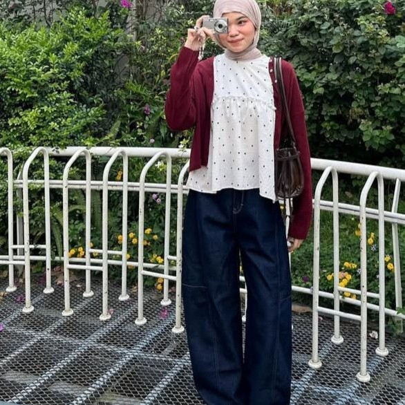 Padu-padan Outer dan Kerudung
